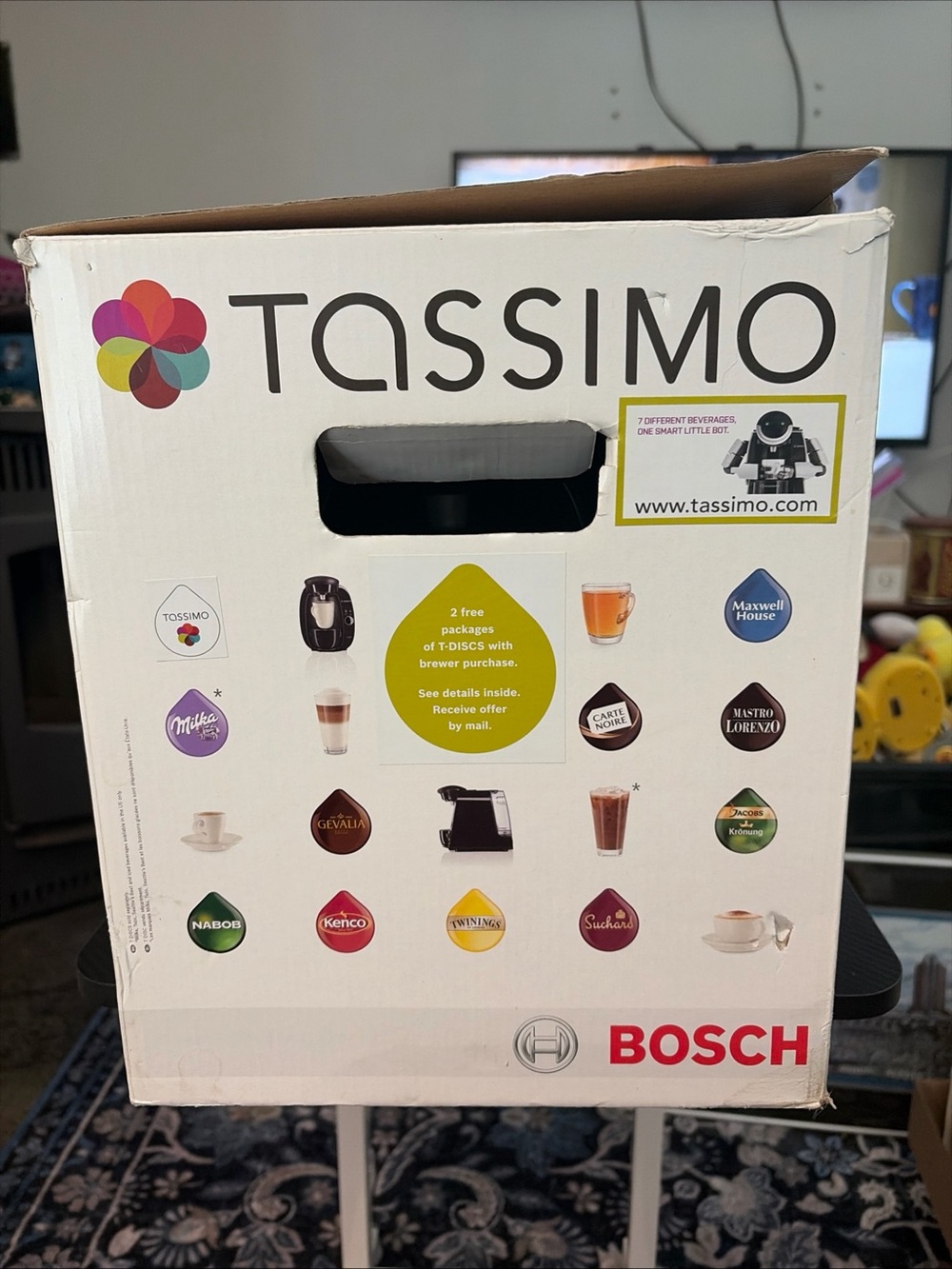 Tassimo T20 Single Cup Brewer by – Black - Picture 2 of 5
